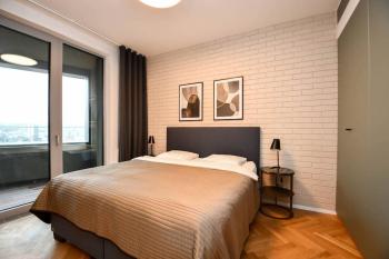 Skypark Luxury apartment with skyline view & free parking, Bratislava (Foto 3)