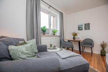 fewo1846 - Kommood - zentral gelegenes Studio-Apartment mit Balkon im Hochparterre, Flensburgo (foto 3)