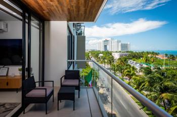 Aloja oceanview en Playa Tortugas, Cancún (zdjęcie 2)