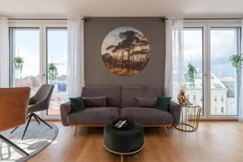 Apartment mit traumhafter Dachterrasse & Weitblick, Vídeň (fotografie 5)
