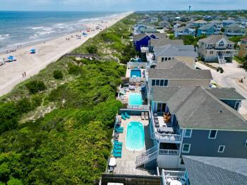 OCEANFRONT, Theater, Rec Room, Ocean Views, Pool! OL76, Corollabunga, Corolla (zdjęcie 5)