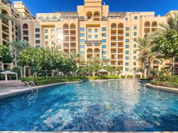 Fairmont Apartments The Palm, Free access to hotel beach and pools, Dubaj (fotografie 4)