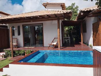 Casa #2 - Piscina a 400 mts da Praia, 2 suites com Ar Cond - Taipu de Fora, Barra Grande, Maraú (foto 5)