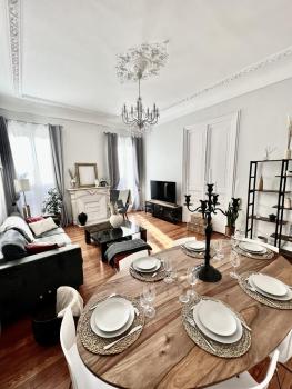Superbe Appartement de 105 m2, hyper centre avec Terrasse, parking, à 5 min de la mer, Nice (fotografie 2)