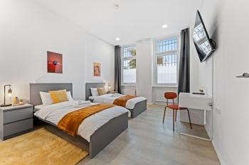 Neues zentrales Apartment,10 Betten,vollmöbliert, Wifi, Berlín (foto 4)
