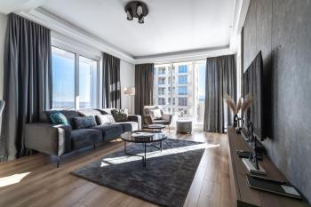 Sunrise Sky Lux Apartment, 33rd floor, Pool and Fitness Included, Skopje (zdjęcie 4)