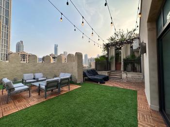 Durrani Homes - Unique Garden Apt at Souk Al Bahar besides Dubai Mall & Burjkhalifa with private jaccuzi, Dubaj (fotografie 5)