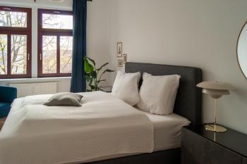 Große familienfreundliche Wohnung in Dresden, Drážďany (fotografie 3)