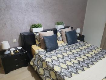 Elegant 2BR, Private Terrace, AC, Fast WiFi & Parking, Maarif, Casablanca (fotografie 5)