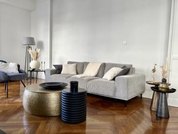 Luxueux Appartement 115m2, 3 Chambres centre ville avec parking à 5 min plage -climatisation, Nice (fotografie 4)