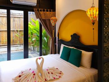 Hoi An Oasis Rosie Villa - 1 Bedroom with Private Pool and Garden View, Local Hoi An Decor, Hoi An (foto 2)