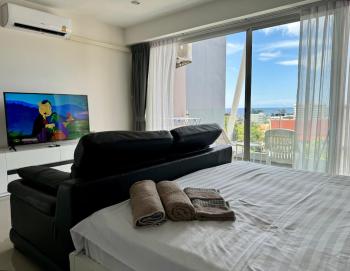 Thawi Studio with Sea View in Chic Condo, Karon Beach (foto 3)
