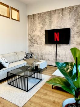LE Vacation City-Apartment, Parkplatz, Küche, Neflix, Free TV, Lipsko (fotografie 3)