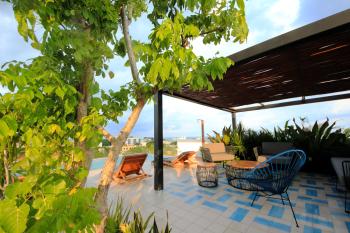 Spacious Studio, amazing rooftop with sea view, Playa del Carmen (photo 5)