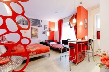 Appartamento Rosso a Milano, vicino allo IEO, Milán (fotografie 3)