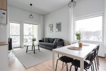 Spacious 2BR at Tammela Stadium - Sauna & Balcony, Tampere (zdjęcie 2)