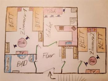 ARA Monteurzimmer Ferienwohnung Zentrumsnah KesselsdorferStr, Dresda (foto 3)