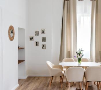 Exklusive Luxus-Unterkunft in Berlin Mitte: 2 Apartments, 130m², Designer-Möbel, Co2 neutrale Reinigung, Berlín (fotografie 4)