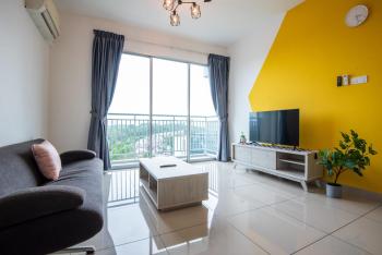 Bright & Modern 3BR Suite FREE Parking, Johor Bahru (Foto 3)