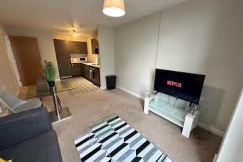 Modern 1 Bed Apartment Central Manchester Sleeps 2, Manchester (fotografie 4)