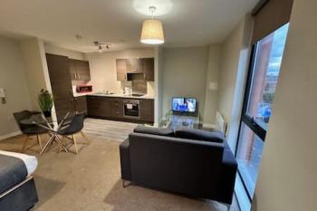 Beautiful Roomy Studio Central Manchester Sleeps 2, Manchester (fotografie 2)