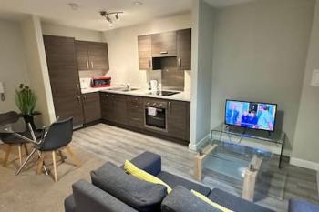 Beautiful Roomy Studio Central Manchester Sleeps 2, Manchester (fotografie 5)