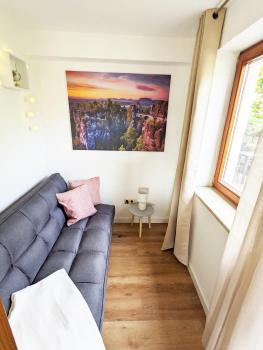 Urlaubsmagie - Ferienwohnung Sonnenfels -Mitten in der Natur mit Terrasse - S2, Sebnitz (fotografie 4)