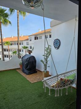 Apartamento en Mijas con Terraza, capacidad para 5 personas con piscina de temporada, Malaga (zdjęcie 3)