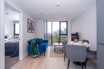 City Cosy 1 bed - Perfect for Long Stays By Valore Property Services, Manchester (fotografie 3)