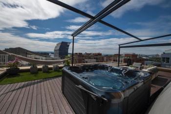 Luxury penthouse in Oslo, fjord view, jacuzzi and huge terrasse, Oslo (fotografie 4)
