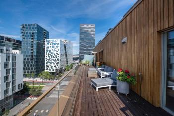 Luxury penthouse in Oslo, fjord view, jacuzzi and huge terrasse, Oslo (fotografie 5)
