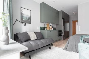 Beautiful and cozy Studio in a New building, Estocolmo (foto 2)
