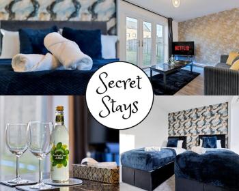 Luxury Birmingham City Centre Townhouse with FREE Parking - Sleeps 4 - Perfect for Contractors, Business Travellers, Families and other Groups - Near Bullring, Newstreet, Selfridges, NEC, NIA & Birmingham airport, Бирмингем (фото 5)