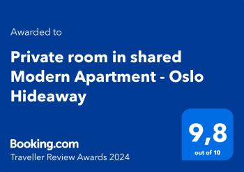 Private room in shared Modern Apartment - Oslo Hideaway, Oslo (photo 4)