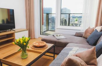 SAG 20th floor Klingerka residence castle view Free parking Free wifi, Bratislava (fotografie 5)
