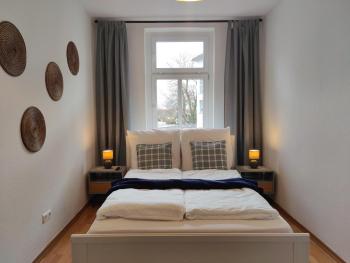 Stilvolles Apartment in Leipzig zwischen Flughafen, Messe, Porsche und BMW, Lipsko (fotografie 3)