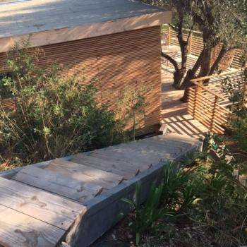 Vue Mer Cabane chic dans l'Olivier, Piscine, Niza (foto 2)