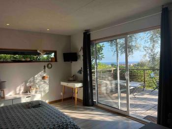 Vue Mer Cabane chic dans l'Olivier, Piscine, Niza (foto 3)