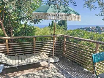 Vue Mer Cabane chic dans l'Olivier, Piscine, Niza (foto 5)