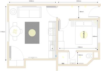Artizan's Nest - central, Scandi style, Bath (photo 4)