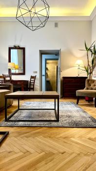 4m high apartment in heart of Warsaw!, Varšava (fotografie 5)