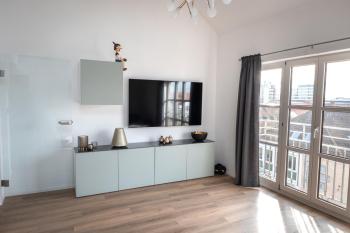 EICH-Penthouse, zentral am Stadtwald mit Ausblick über die Stadt, 24h self check-in, Netflix, DisneyPlus, Hannover (fotografie 5)