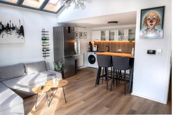 EICH-Penthouse, zentral am Stadtwald mit Ausblick über die Stadt, 24h self check-in, Netflix, DisneyPlus, Hannover (fotografie 3)