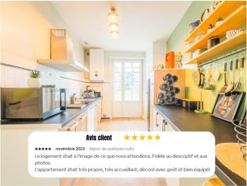 #Le Sémard - F2 avec 5 couchages, double salon, et terrasse couverte, Brive-la-Gaillarde (fotografie 2)