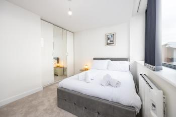 Modern 1 Apartment in Old Trafford near the stadium, Manchester (fotografie 4)