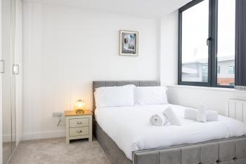 Modern 1 Apartment in Old Trafford near the stadium, Manchester (fotografie 5)