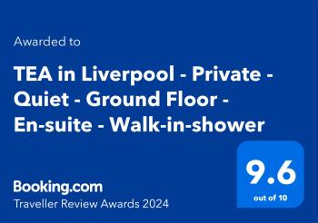 TEA in Liverpool - Private - Quiet - Ground Floor - En-suite - Walk-in-shower, Liverpool (zdjęcie 3)
