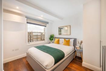 Luxury One Bedroom Apartment With AC, Balcony, Free Coffee Central London, Londýn (fotografie 4)
