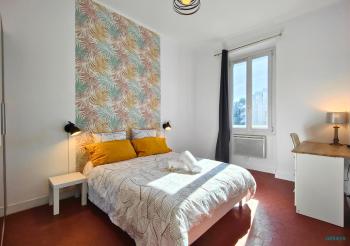 Massilia Home - Idéal Famille & Groupe d'Amis en Citytrip Marseille - Vieux-Port & Le Panier à pied - Métro Jules Guesde 150m - Gare St-Charles 10min à pied - CENTRE VILLE - WIFI HD, Marseille (fotografie 4)