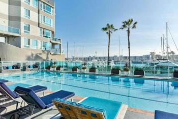 Opal Escape - Penthouse Marina view Private Rooftop, Los Angeles (fotografie 3)